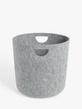 John Lewis Felt Round Storage Basket