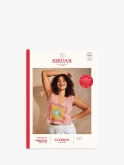 Sirdar Stories DK Metro Square Top Crochet Pattern, 10743, Multi