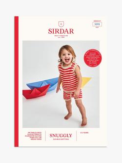Sirdar Snuggly DK Baby Coastline Short Set Knitting Pattern, 5592, Multi
