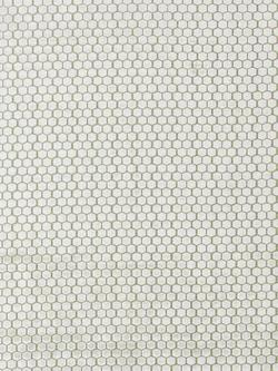 Designers Guild Jabot Cut Velvet Geometric Furnishing Fabric, Oyster