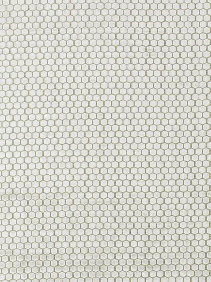 Designers Guild Jabot Cut Velvet Geometric Furnishing Fabric, Oyster