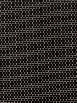 Designers Guild Jabot Cut Velvet Geometric Furnishing Fabric, Noir