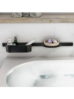hansgrohe WallStoris Bath Tub Bundle - view 2, Matt Black
