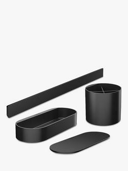 hansgrohe WallStoris Bathroom Bundle, Matt Black