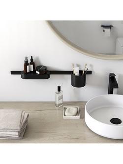 hansgrohe WallStoris Bathroom Bundle - view 2, Matt Black