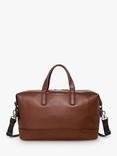 TUMI Nelson Leather Duffle Bag, Cognac