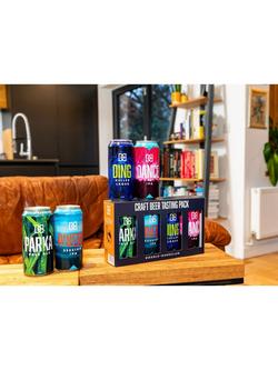 Double-Barrelled Craft Beer Tasting Pack, 4x 440ml - view 2, Multi