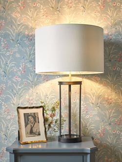 Laura Ashley Harrington Large Table Lamp, Black