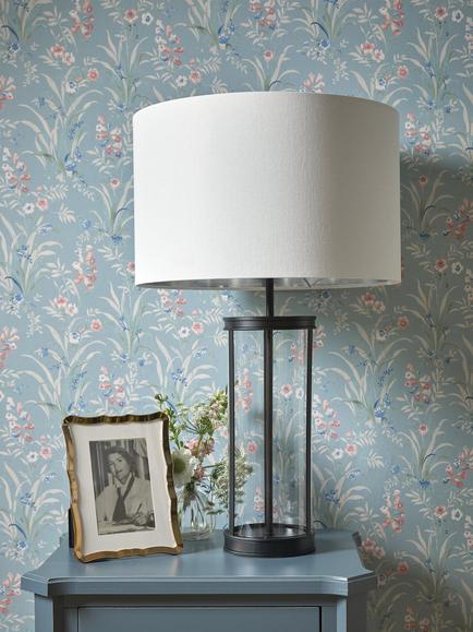 Laura Ashley Harrington Large Table Lamp - view 2, Black