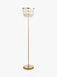 Laura Ashley Rhosill Floor Lamp, Matt Antique Brass