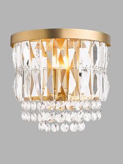 Laura Ashley Rhosill Wall Light, Matt Antique Brass, Matt Antique Brass