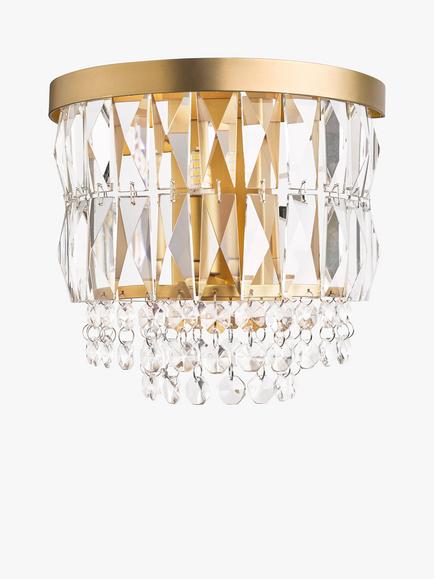 Laura Ashley Rhosill Wall Light, Matt Antique Brass - view 2, Matt Antique Brass