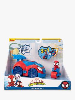 Spidey And His Amazing Friends Web Strike 2-in-1 Vehicle - view 2, Multi