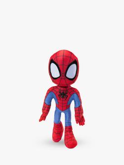 Spidey And His Amazing Friends Spidey Plush Soft Toy with Sounds, Multi
