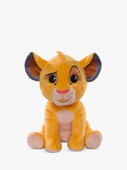 Disney The Lion King 30 Year Anniversary Simba Plush Soft Toy, 25cm, Multi