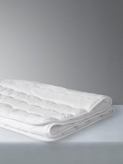 John Lewis Kids' Easycare Duvet, Pillow, Waterproof Protectors and Fitted Sheet Set, 4 Tog, Single - view 2, White