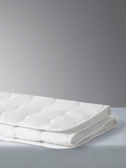 John Lewis Kids' Micro-Fresh Duvet, 7 Tog, Single, White