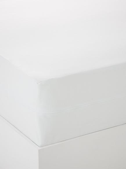 John Lewis Micro-Fresh® Anti-Allergy Mattress Protector, Single, White