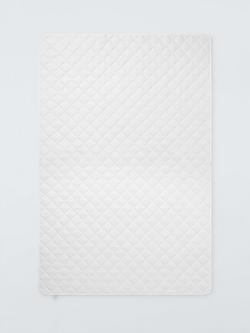 John Lewis Kids' Pure Wool Duvet, Cotbed, White