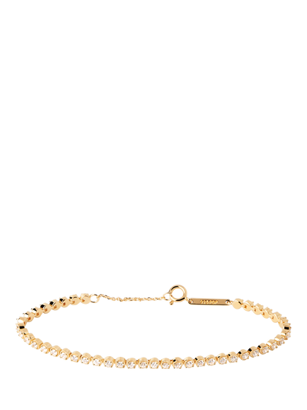 PDPAOLA Tennis Bracelet, Gold, Yellow Gold