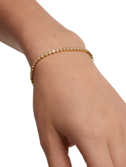PDPAOLA Tennis Bracelet, Gold - view 2, Gold