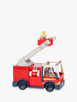 Bluey Fire Truck Playset, Multi