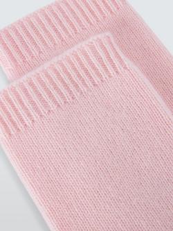 John Lewis Cashmere Gloves - view 2, Light Pink
