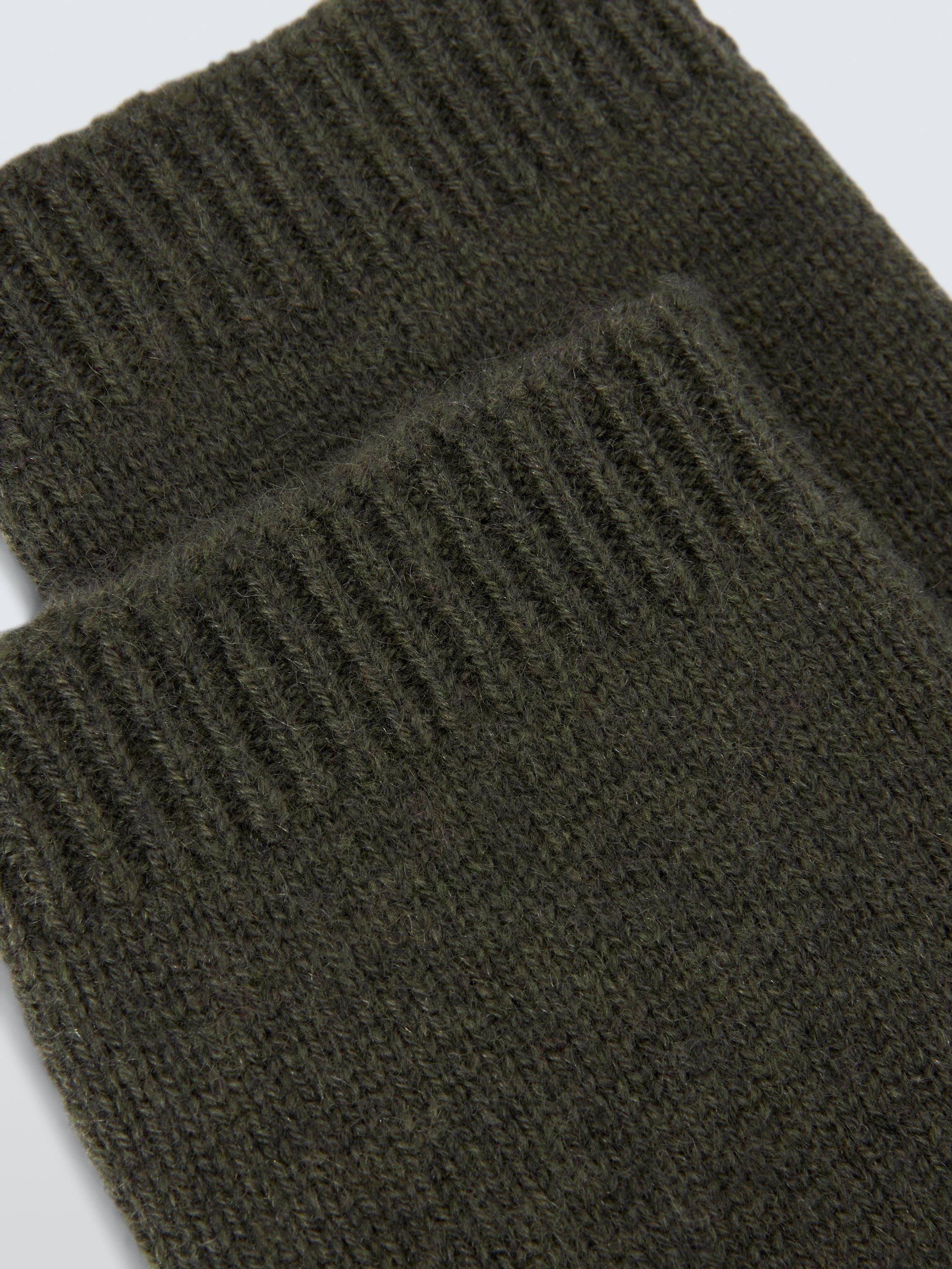 Product image 2 of 2, which shows John Lewis Cashmere Gloves, Khaki