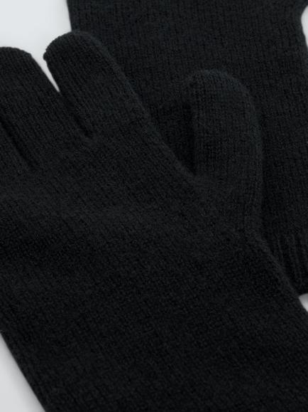 John Lewis Cashmere Gloves - view 2, Black