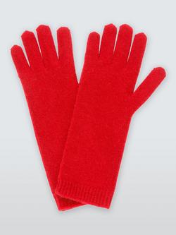 John Lewis Cashmere Gloves, Red