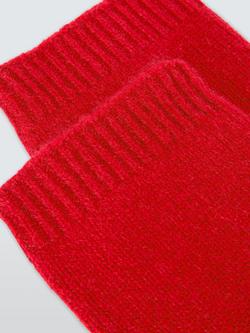 John Lewis Cashmere Gloves - view 2, Red