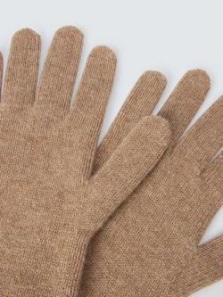 John Lewis Cashmere Gloves - view 2, Camel