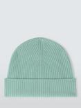 John Lewis Cashmere Rib Knit Beanie Hat