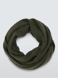 John Lewis Plain Cashmere Snood, Khaki