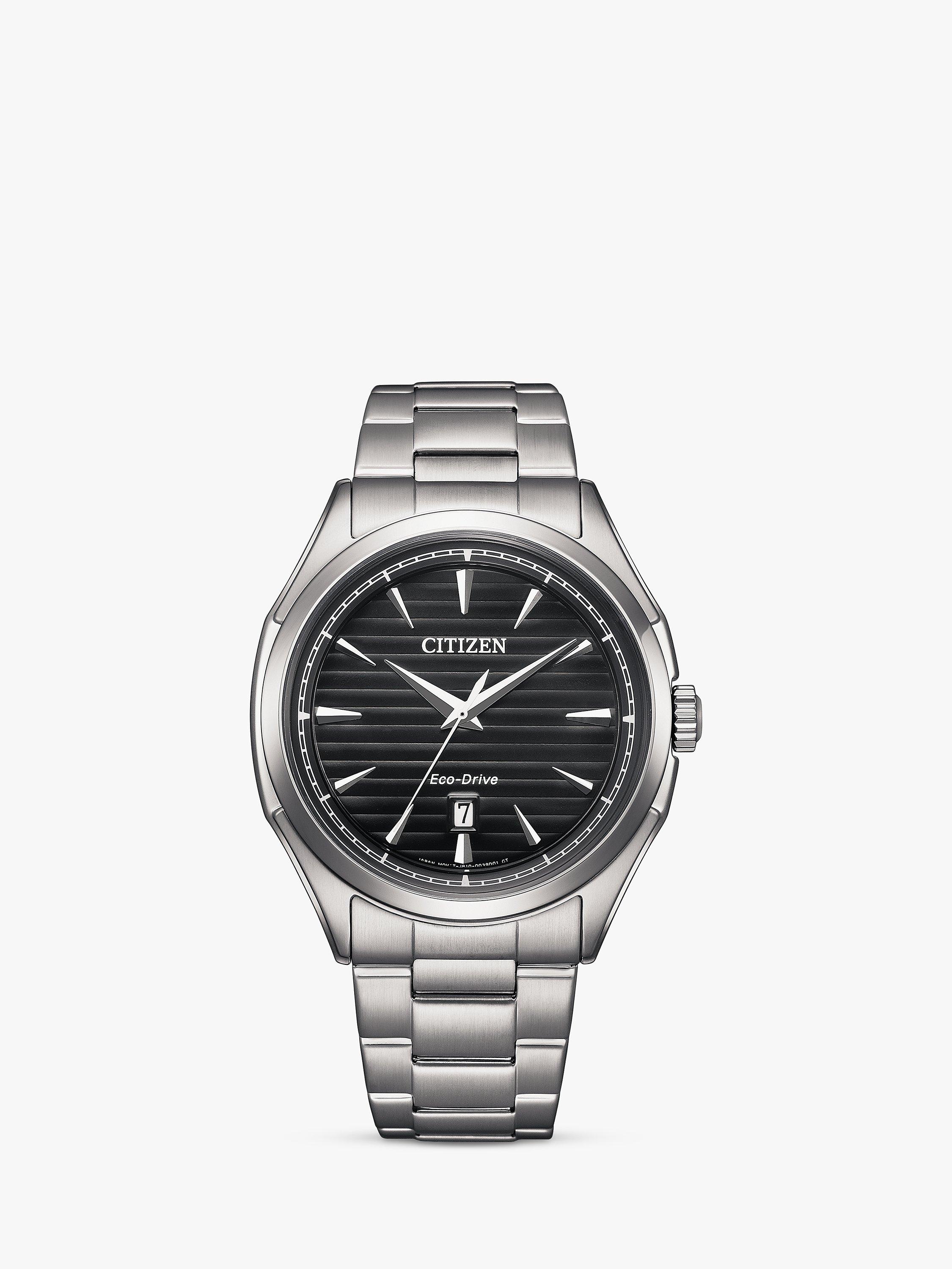 Citizen Men's Ring Solar Eco-Drive Bracelet Strap Watch