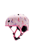 Micro Scooters Kids' Mermaid Bike/Scooter Safety Helmet, Pink