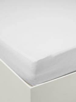 John Lewis Micro-Fresh® Anti-Allergy Mattress Protector, Cot, White