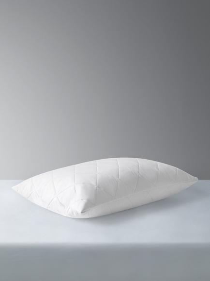 John Lewis Easycare Waterproof Pillow Protector, Junior, White