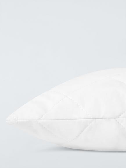 John Lewis Kids' Wool Pillow, Junior - view 2, White