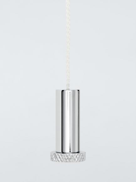 John Lewis Lux Light Pull, Silver, Silver