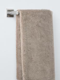 John Lewis Lux Towel Rail, 32cm, Silver - view 2, Silver