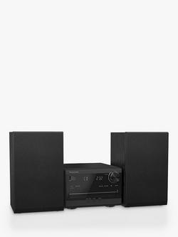 Panasonic SC-PM272 DAB+/FM/CD Bluetooth Micro Hi-Fi System, Black - view 2, Black