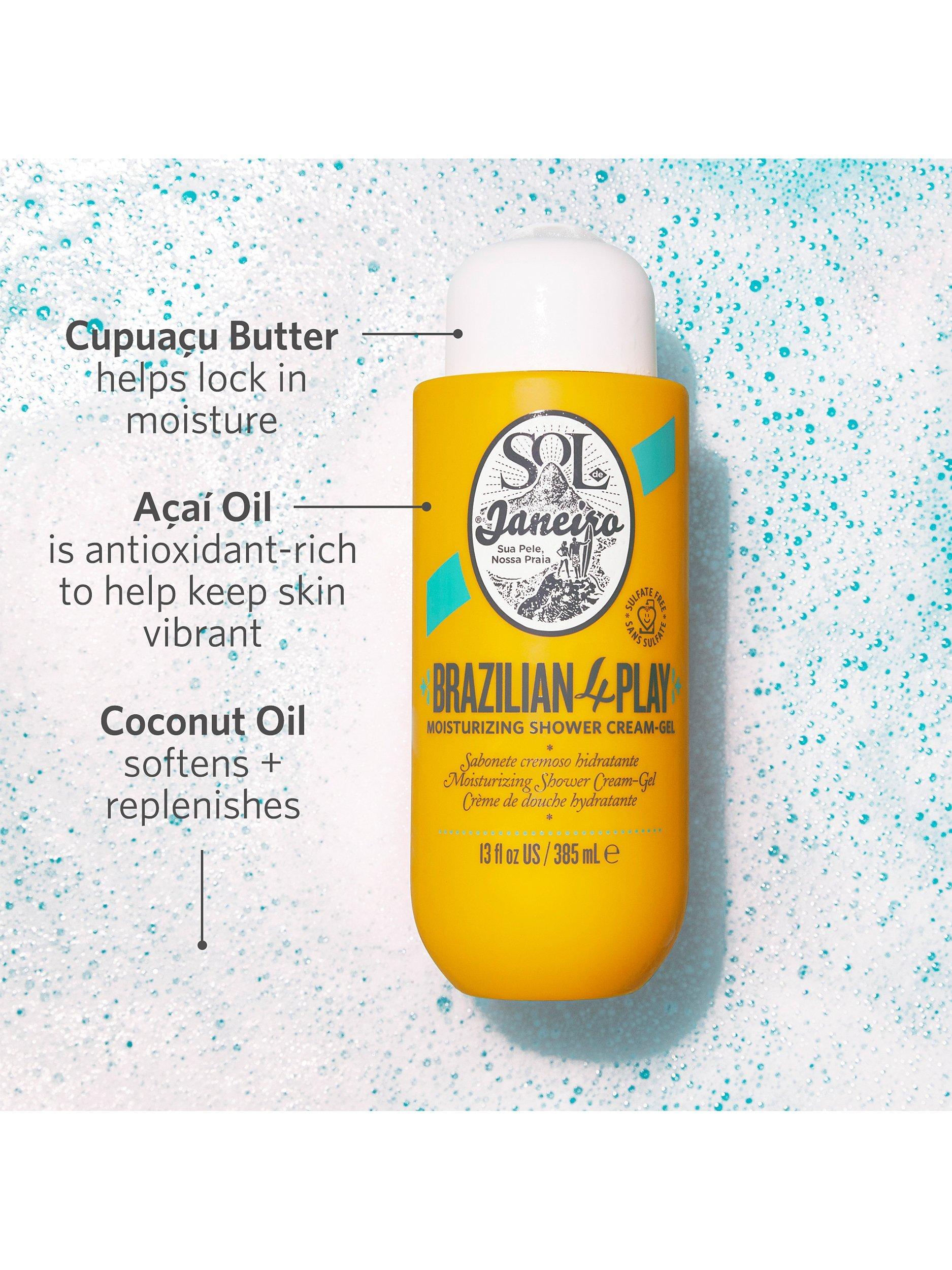 Product image 3 of 9, which shows Sol de Janeiro Brazilian 4 Play Moisturising Shower Cream-Gel, 90ml