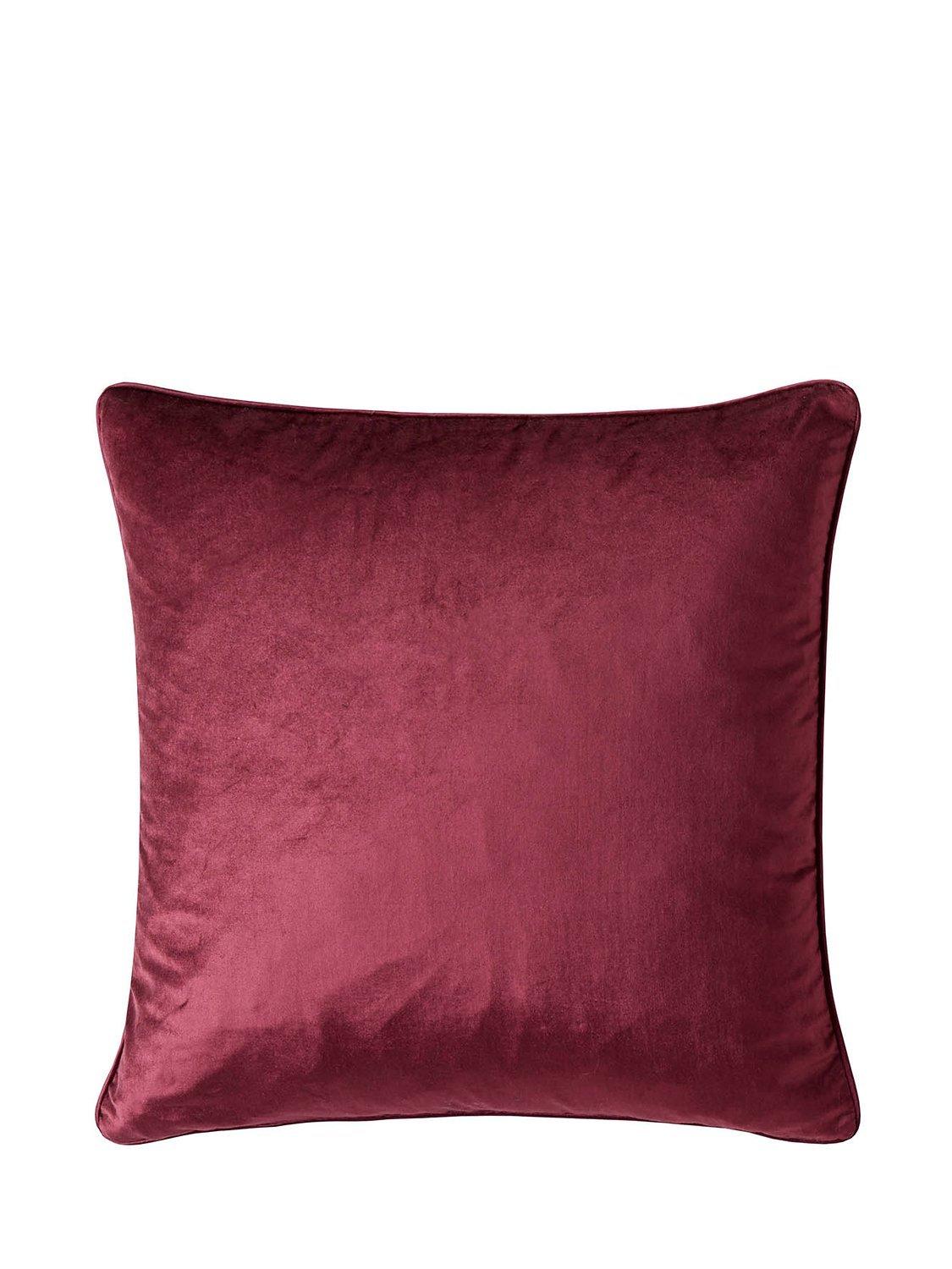 Laura Ashley Nigella Cushion, Ruby