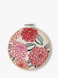DMC Dahlia Embroidery Kit - view 2, Multi