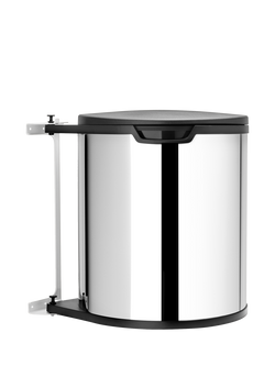 Brabantia Built-in Bin, 15L, Brilliant Steel