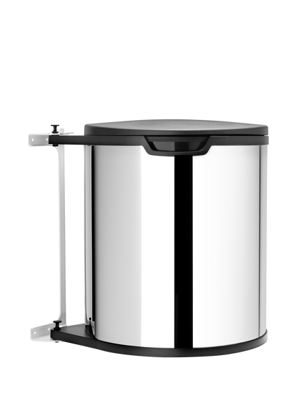 Brabantia Built-in Bin, 15L, Brilliant Steel