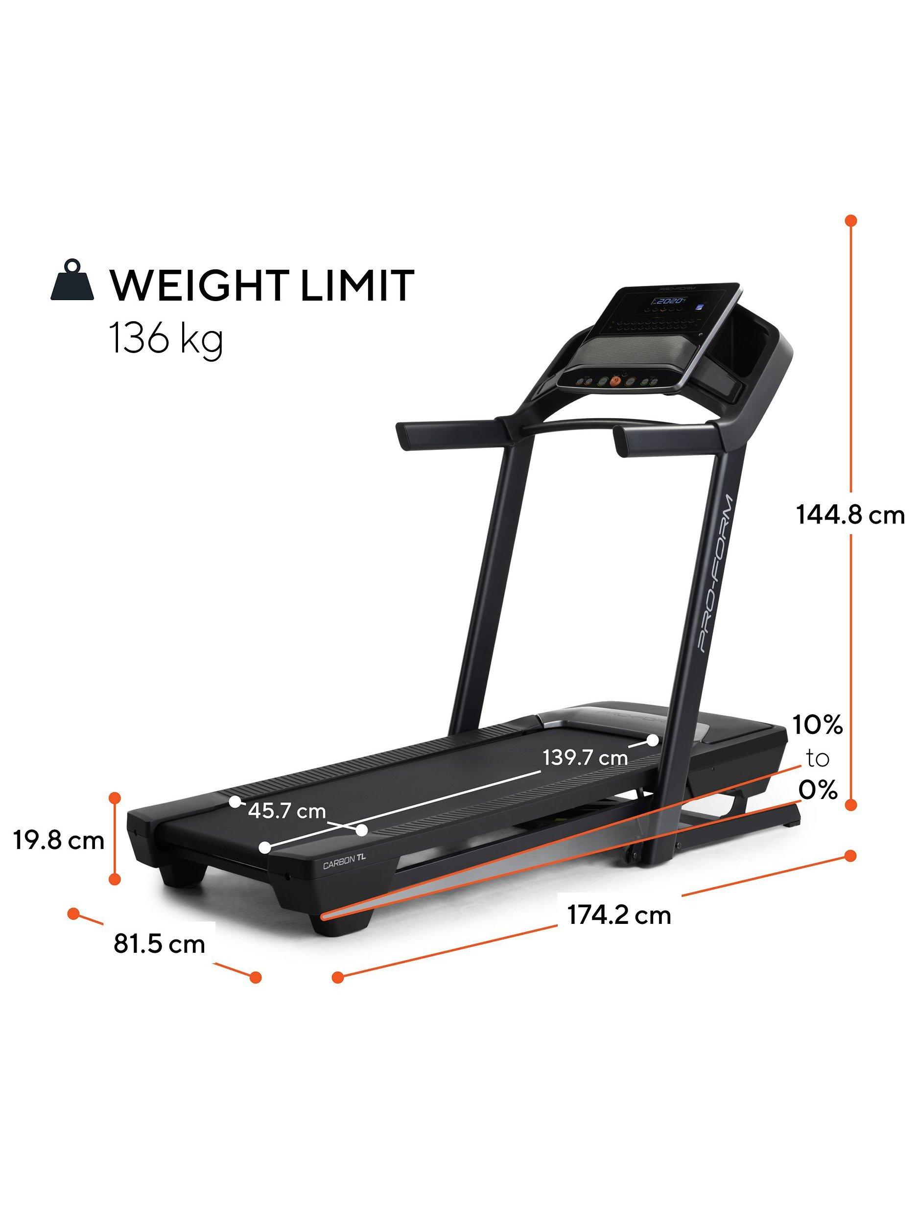 ProForm Carbon TL Folding Treadmill