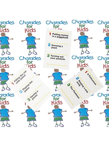 University Games Charades For Kids Game - view 2, Multi