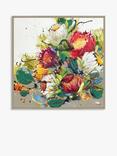 John Lewis Julia Forman 'Crazy Bunch' Framed Canvas, 86 x 86cm, Multi